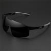 MODEO Occhiali da sole sportivi oversize con UV400 e lente specchiata - C1-black China Mainland