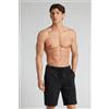 Intimissimi Pantalone Corto In Cotone Con Nervatura Nero