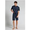 Intimissimi Pantalone Corto In Modal Premium Soft Technology Blu