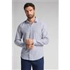 Intimissimi Camicia In Lino E Cotone Uomo Blu