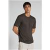 Intimissimi T-shirt In 100% Lino Soft Marrone