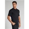Intimissimi Polo In Viscosa Nero