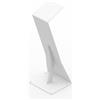 Itb Supporto monitor TV pavimento VESA 200 x 200 OMB e Paper Floor Stand White OM17