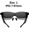 RayNeo Occhiali RayNeo GT Max AR Large IPD 67mm 267in Cinema 59° FOV 3DoF 78g 120Hz
