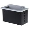 Startech.Com HUB 6 in 1 Box Audio Video Sale Conferenze 4K Silver e Black BOX4HDECP2