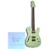 Chitarre Chapman Chapman Guitars SAR63 Semi Hollow Surf Green Satin Chitarra elettrica