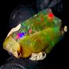AK GEMS AND JEWELLERY Opal, Etiope Nero Opal rough , Naturale Fuoco Opal gemstone Crudo 8 KT 17x11 MM