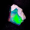 akgemsandjewellery_786 Opal gemstone, Naturale fire opal rough , Etiope Nero opal raw 9.5 KT 14x14 MM