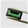 Green Tourmaline Gemma, Natural Tourmaline Taglio loose gemstone 1.7 Ct. 10x5 MM