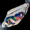 AK GEMS AND JEWELRY Opale Nero Opaco Opale Rough Opal 12 Ct 32x13 mm Pietra Naturale Etiopia