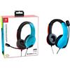 PDP Cuffie gaming a filo con microfono Pdp LVL40 - Blu/Rosso - refurbished