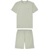 Emporio Armani T-Shirt+Shorts Pyjama Set di Pigiama Uomo