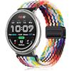 YealRed 20mm Cinturino per Amazfit Cheetah 2 Pro, Nylon | Cinturino Magnetico per Amazfit Cheetah 2 Pro/Active 3 Premium/Active2 Square, Cinturino Nylon Sportivo Regolabile
