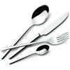 Lagostina Maia set posate per 6 persone, Acciaio Inox 18/10, 24 pezzi