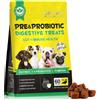 CiAIplw Probiotici per Cani 60 Chews Masticabili, Integratore Digestivo con Enzimi e