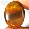 Royal_gems_shop Pietra preziosa cabochon ovale 32,35 ct 100% naturale Golden Power Pietersite