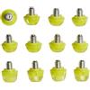 adidas Unisex - Adulto Tpu Football Studs Threaded Rods And Studs, Multicolor, One Size
