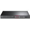 TP-Link TL-SL1218MP Non gestito Gigabit Ethernet [10/100/1000] Supporto Power ov