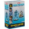Asmodee Marvel Crisis Protocol - Blue Marvel & Spectrum Miniatures Tabletop