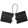 R Go Tools R-Go - Tastiera Split con meccanismo a forbici, tunnel carpale, design ergonomico in 2 parti, con software Break, ultrasottile, layout QWERTY (US), Bluetooth 5.0, compatibile con Windows/Mac/Linux,