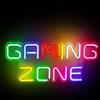 LMYDIDO GAMING ZONE - Targa al neon per gaming, luce al neon, luce al neon, decorazione per camera dei giochi, per adolescenti, idea regalo