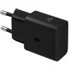 Samsung Caricabatterie Fast Charging (15W), Nero | Caricatore Originale Samsung da 15W, Porta USB-C, Cavo Incluso