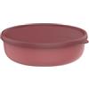 Mepal Contenitore per Microonde Lumina, Contenitori alimenti con coperchio adatti per frigo, freezer, forno a vapore e microonde, Contenitore plastica con coperchio, 2000 ml, Vivid mauve