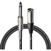 Stagg Cavo XLRm to Jack, 1 m, Nero