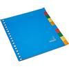 Kangaro Registro A5 vuoto PP 120 micron 17r. Tabelle assortite da 10 pezzi, 21x18x0,1 (prodotto olandese)