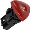 JiaHeHe 4-Pin Hazard Warning Switch, Warning Light Switch, Compatible with Renault Laguna MK2, Fits OE Reference 8200442724, Easy Installation