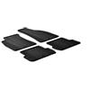 Gledring Tappetini in Gomma Compatibile con Audi A4 8E 2001-2008 / Seat Exeo (Profilo T 4-Parti + Clip di Montaggio)