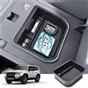 RUNROAD Vassoio organizer per console centrale compatibile con accessori Toyota Land Cruiser Prado 250 / Lexus GX550 2024 2025, inserto portaoggetti per Prado 250 GX 550 (solo con frigo box)