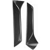 Generico Alettone Posteriore Per Seat Per Leon 5F FR Mk3 MK3.5 2012-2021 Lunotto Posteriore Laterale Spoiler Ala Auto Canard Splitter Nero/Fibra Di Carbonio Diffusore Paraurti
