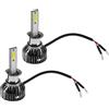 TUCKBOLD H1 LED Lampadine Anabbaglianti 6000lm Luci LED Auto 6000K Luce Bianca Prestazioni Elevate Plug And Play Senza Sfarfallio Luci Di Guida 1 Coppia