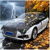 Generic Telo Copriauto Antigrandine per Volvo V40,Telo Copri Auto Esterni,Mezza Copertura per Macchina Impermeabile Antigrandine Protezione Per Tutte Le Stagioni