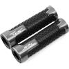 GUGUVNV Manopole manubrio moto in gomma CNC antiscivolo Per SH300 sh300i(Titanio)