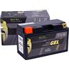 intAct - BATTERIA MOTO AL GEL Bike-Power GEL12-7B-4. Sostituisce YT7B-BS, YT7B. Batteria 12V 6Ah 120A. Dimensioni: 150x65x94mm. Con fino al 30% in più di potenza di avviamento.