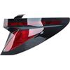 IUKMR Fari Posteriori Auto Per Hyundai Per Tucson 2022-2025 Senza Lampadine Fanale Posteriore(Giusto)