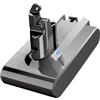 LSJDEFREENM Batteria For Aspirapolvere, Compatibile Con Dyson, V6 V7 V8 V10 | 6.0Ah/8.0Ah, batteria for aspirapolvere portatile, for SV12 DC62 SV11 Sv10(V6 6000mAh Battery)
