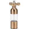 Psytfei Macinapepe Macinapepe in Acciaio Inossidabile Macinaspezie Manuale Macinatrice Per Condimenti Accessori da Cucina Per Cucinare(Oro rosa)