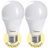 BHMAOYN Lampadina Con Sensore di Luce,15W E27 Lampadina Led Sostituisce 150W,5000K Bianco Freddo 1700LM Lampada Led Per Scale Servizi Igienici Giardino Balcone Garage,Set di 2