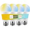 iLC Lampadina Bluetooth 12W E27, Compatibile con Alexa (sono necessari i dispositivi Echo), Lampadine Smart intelligenti LED, 2700K-6000K (Pacco da 4)