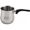 rukauf Caffettiera turca Dzhesva in acciaio inox 700 ml per induzione - Caraffa per moca Topkapi Cezve 0,7 l