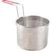 Generic Cestello per Frittura in Acciaio Inox, Scolapasta per Patatine con (14cm