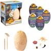 Jurassic World Uovo di Dinosauro per Ragazzi, Include 5 Sorprese, Scavi Archeologici di Fossili di Dinosauri, Regalo di Dinosauro per Bambino