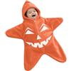 Meaunzyl Vestito Zucca Neonato, Baby Starfish Carino Halloween Costume Neonata,0‑12M | Costume da zucca caldo Footie con cappuccio Star pagliaccetto zip up all-in-one accogliente party loungewear neonati