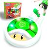 Glückpa Pallone da Calcio Fluttuante per Bambini con LED e Bordo Morbido | Air Hover, dai 3 anni, gioco indoor, gioco in famiglia, feste, guscio di tartaruga, regalo di compleanno o Natale