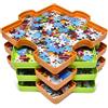 Bullglesup Vassoi per Ordinare Puzzle, Accessorio in Plastica per Puzzle fino a 1500 Pezzi, Contenitori Impilabili Portatili per Organizzazione, 19,8 x 19,8 CM (Confezione da 6)
