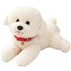 HOMEXYLYL Realistico Peluche Bichon Frise, Cucciolo di Peluche, Tenero Cuscino | Peluche Cane Riccio, Regalo Carino for la Collezione di Amanti dei Cani(30cm/12in)