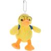 ibasenice Portachiavi Peluche Anatra Morbido Ciondolo Decorazione Per Borsa Chiavi Zaino Femminile 5.5 Pollici Ciondolo a Forma Di Paperella Regalo Moda Donna